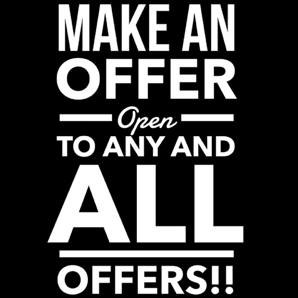 ANY AND ALL ITEMS MAKE ME AN OFFER!!!!